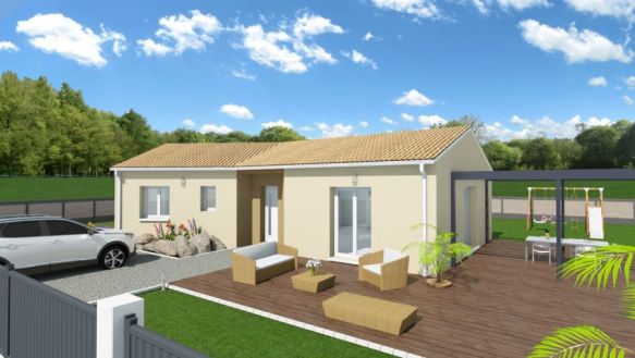 MAISON NEUVE + TERRAIN PARENTIS EN BORN