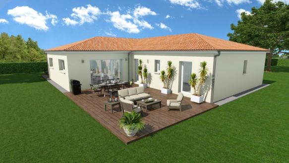 Maison 140 m² 3 chambres