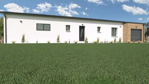 Terrain à construire de 680M2 et une maison de 130M2