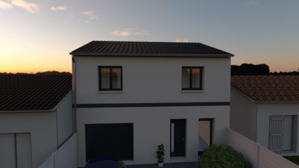 Maison de 92m² garage 15m² 3 chambres suite parentale design 33320 Eysines