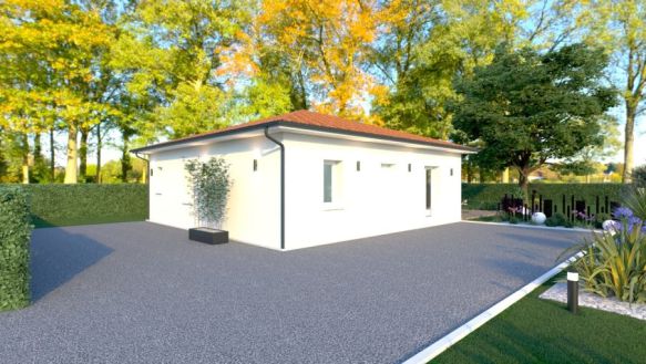 Maison de 81m² avec 588m² de terrain à BAS MAUCO